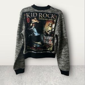 Kid Rock & Sammy Hagar upcycled bomber jacket size small